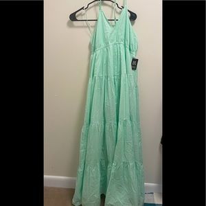 Express Mint Tiered Maxi